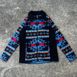 Chaps Sports / Ralph Lauren Aztec Fleece - Women’s - Medium - full zip
